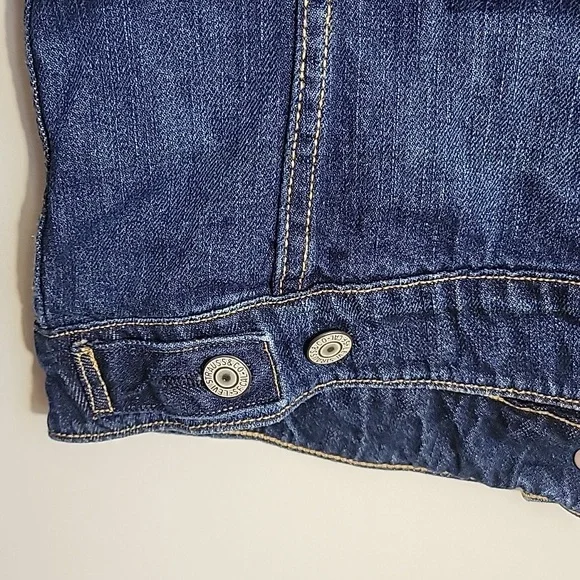Levi's Denim Jean Trucker Jacket - Size Small - Picture 10 of 14